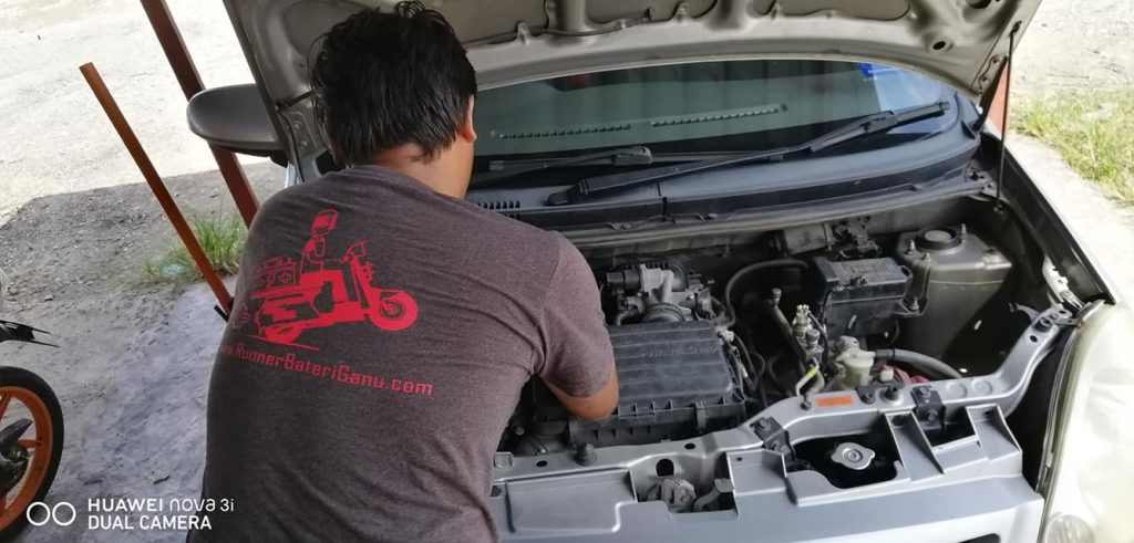 repair alternator starter kereta marang