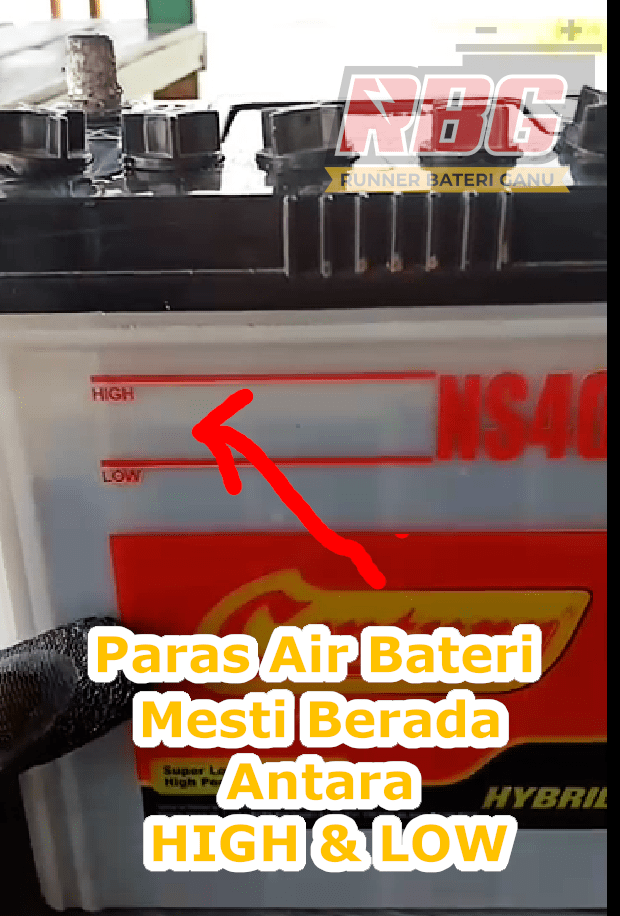 cara check air bateri myvi-min
