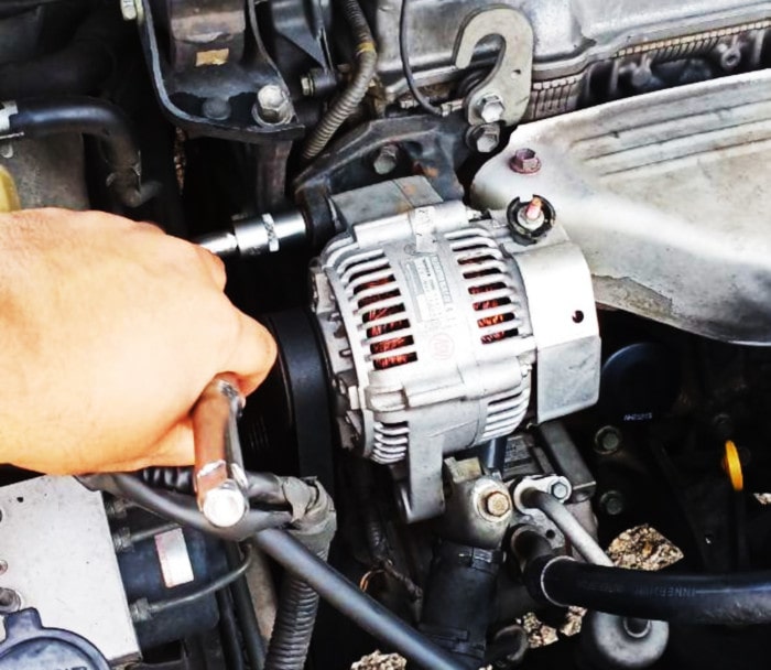 alternator kereta masalah