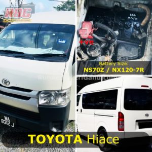 0-Bateri Kereta Toyota Hiace