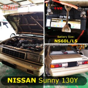 Saiz Bateri Kereta Nissan Sunny-min